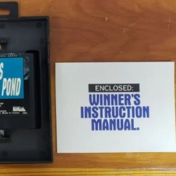 VINTAGE SEGA GENESIS JAMES POND UNDERWATER AGENT GAME 1991 - Picture 3 of 6